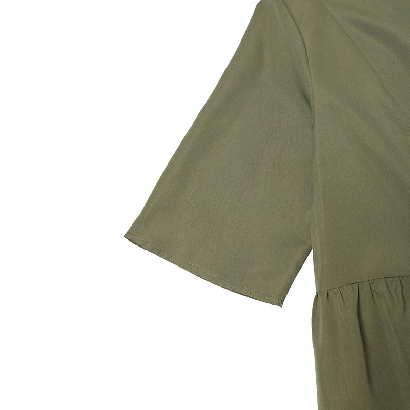 Women’s Elegant Commute Midi Dress.