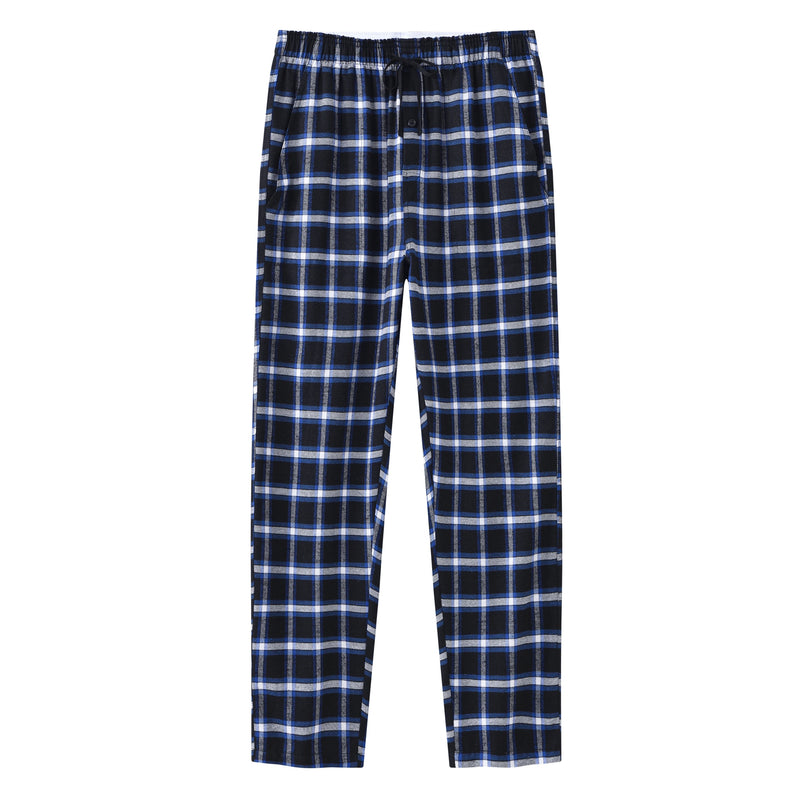 3Pcs Men's Plaid Pajama Sleeping Pants.