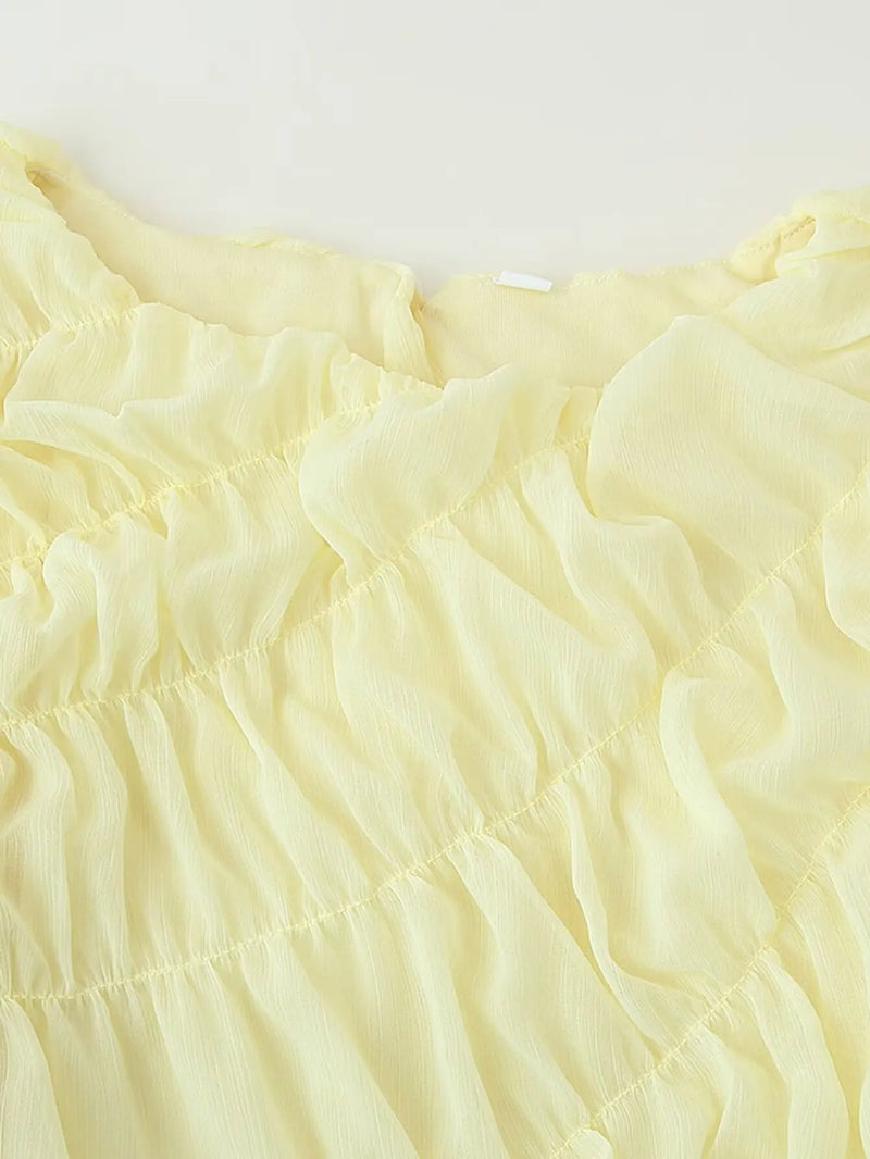 Women’s Elegant Casual Fold Cute Dress Spring Summer Elegant Dresses.