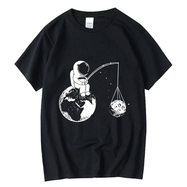 Summer Casual Men High Quality T-shirt cotton Loose Funny Design.