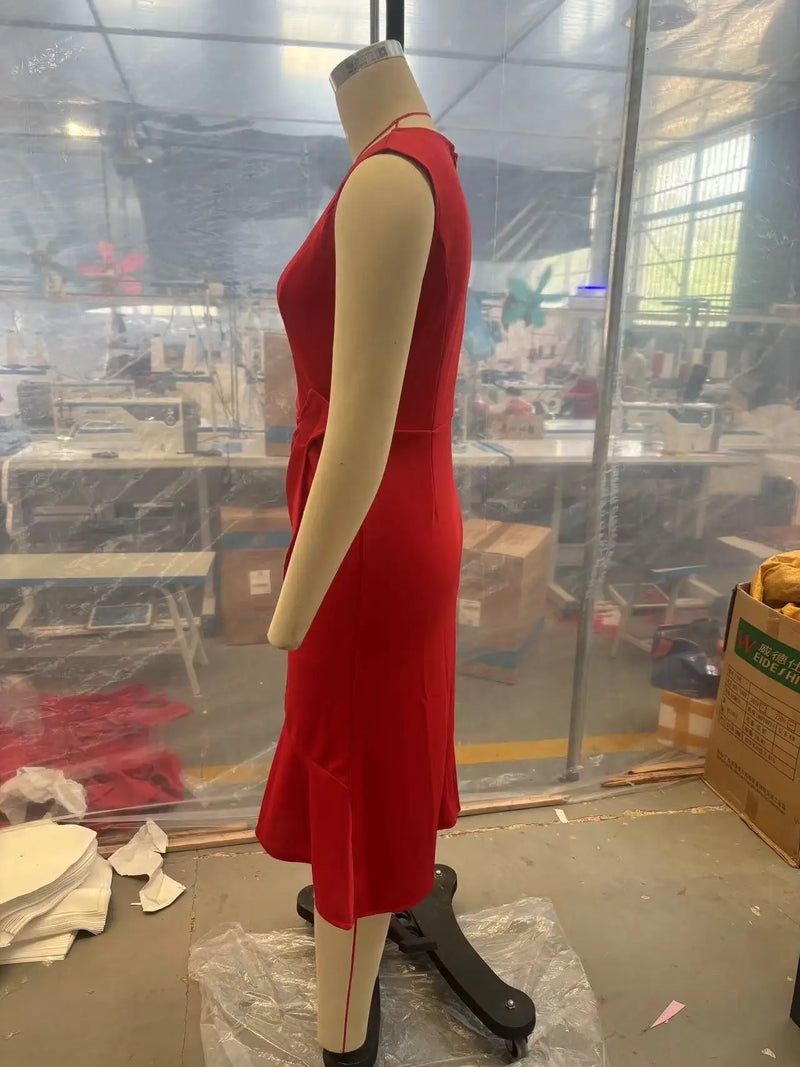 Woman's Foreign Style Party Prom Dress.
