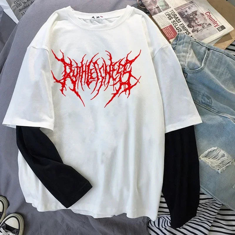 Women's Top Long Sleeves T Shirt Outdoor Loose Shirt.
