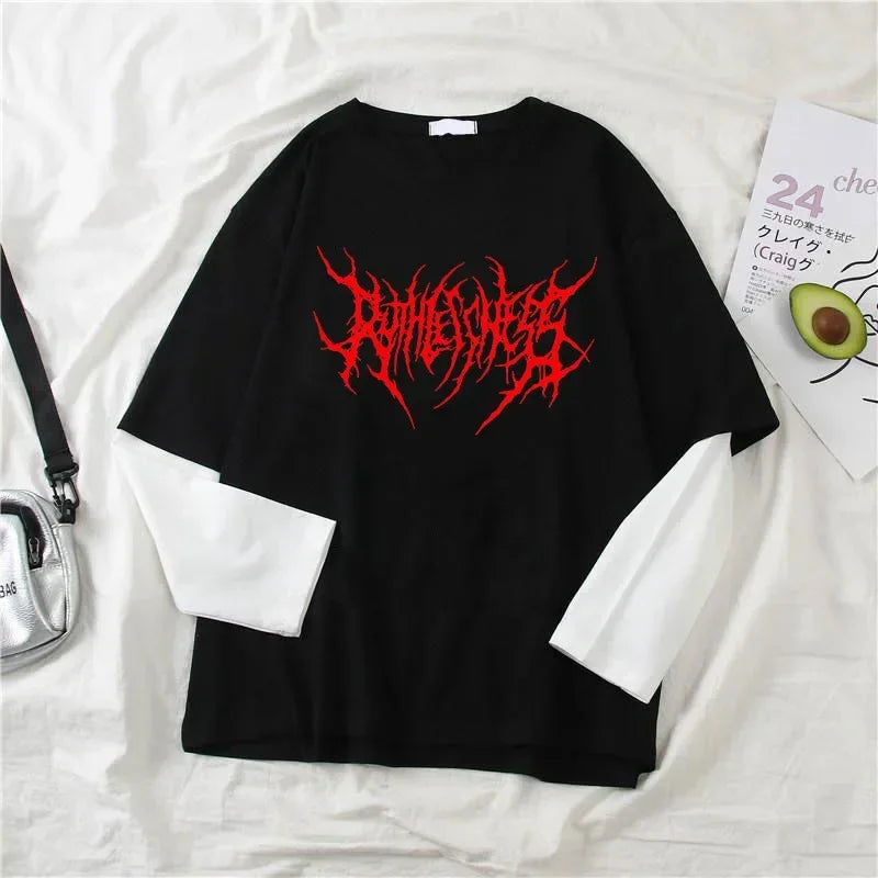 Women's Top Long Sleeves T Shirt Outdoor Loose Shirt.