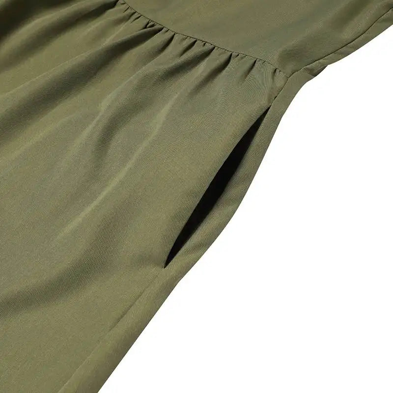 Women’s Elegant Commute Midi Dress.