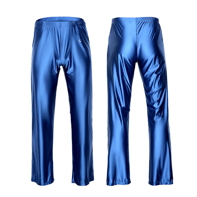 Men's spring and summer new pajamas two-piece.