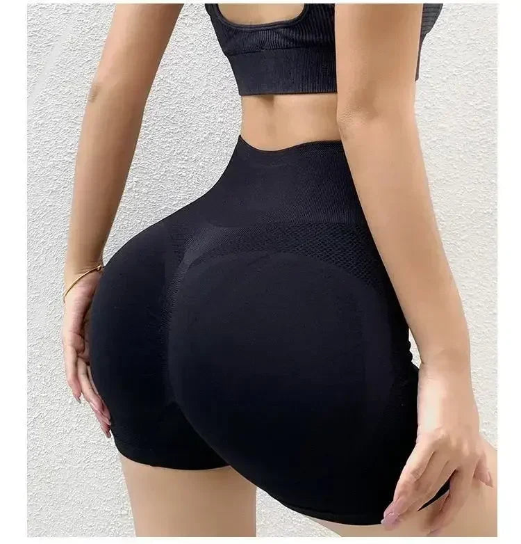 Yoga Set Gym Shorts Women Sport Bras Brassiere Workout Tops.