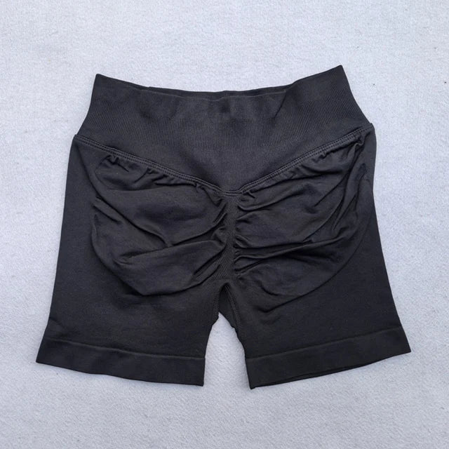 Shorts Set 2 Pieces Seamless Yoga Set Workout Tracksuit Women Halter Sport.