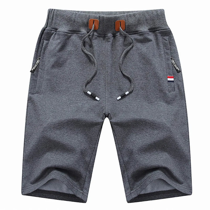 Men's Shorts Summer Breeches Cotton Casual Sweat Bermudas.