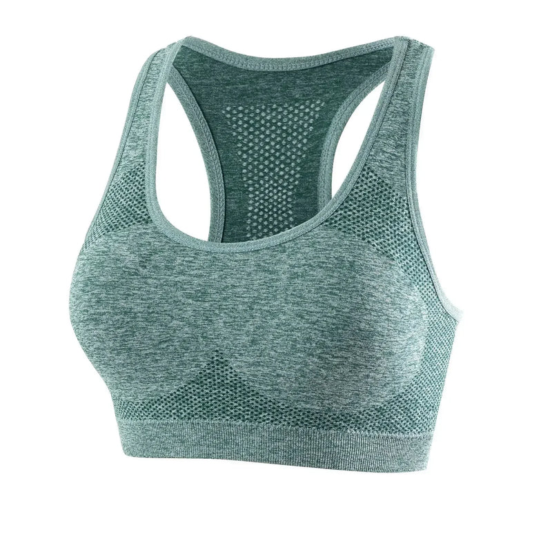 Yoga Set Gym Shorts Women Sport Bras Brassiere Workout Tops.