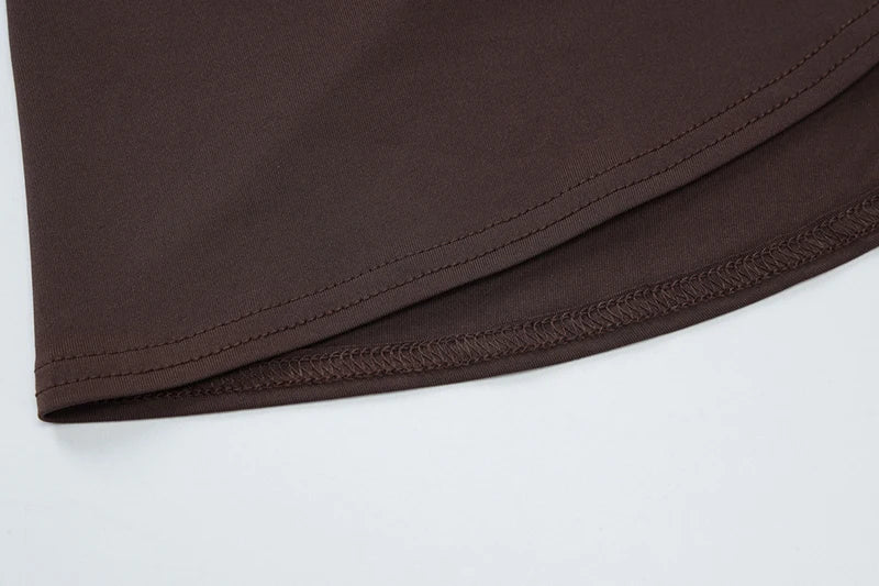 Mozision Irregular Draped Ruched Sexy Mini Dress For Women.