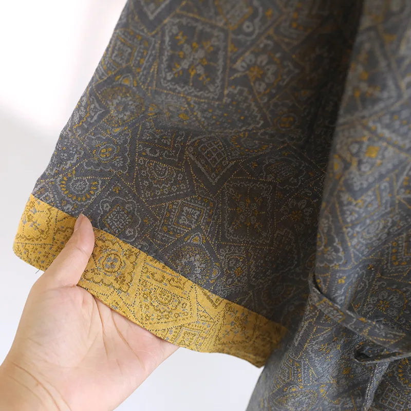 2PCS Pajamas Set Men's Cotton Sleepwear Loose Casual.