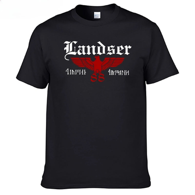 Landser Rock Band T-shirt - Pure Cotton Men's Shirt.