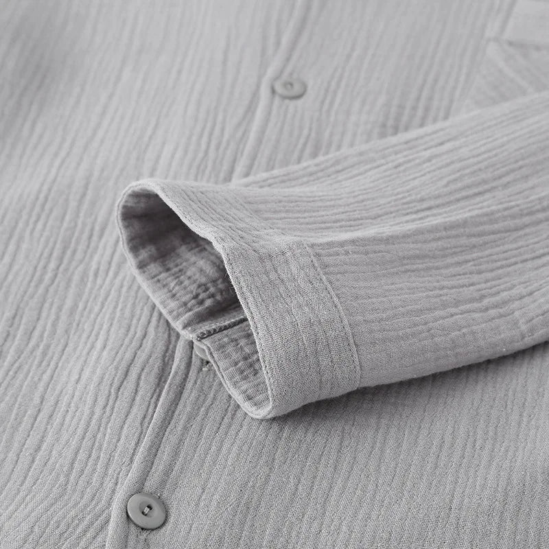 Men's Sleepwear Clothes for Spring and Autumn Cotton.