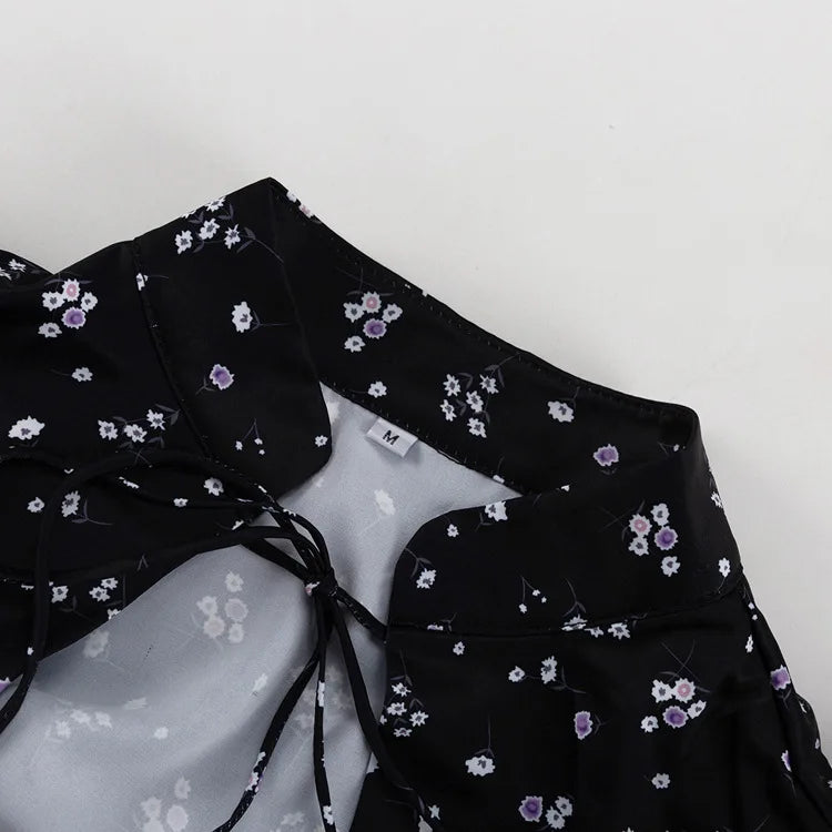 Women’s Tossy Printed Lace-Up Fashion Dress.