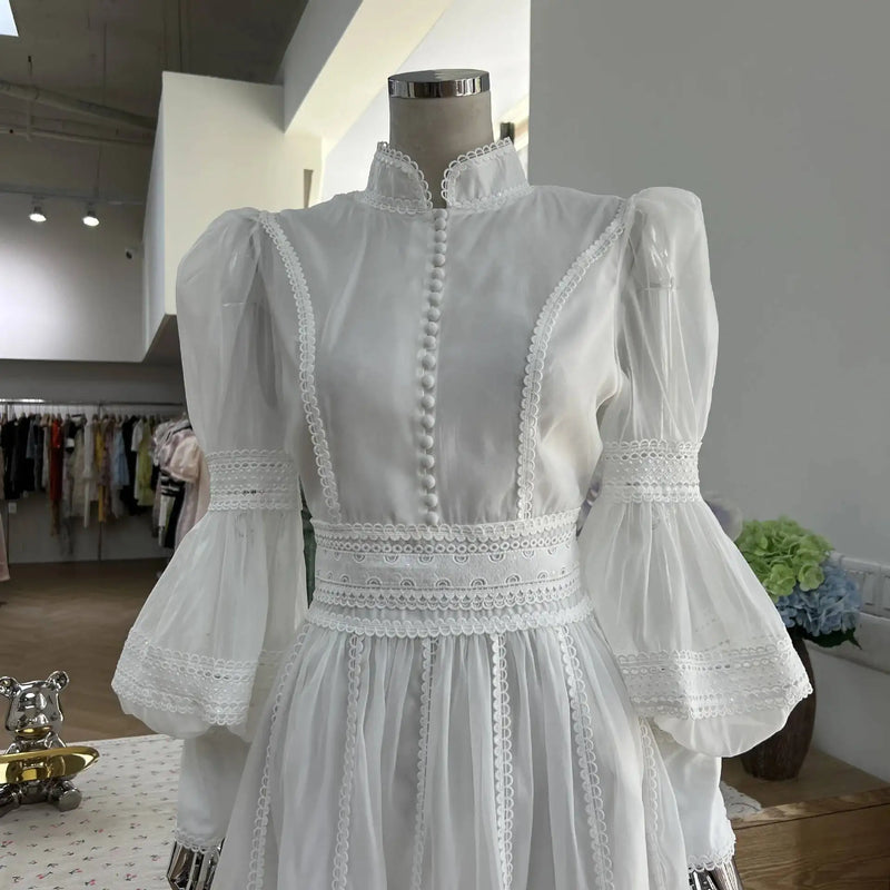 Luxury Organza Prom Evening Dresses Women Summer Autumn.