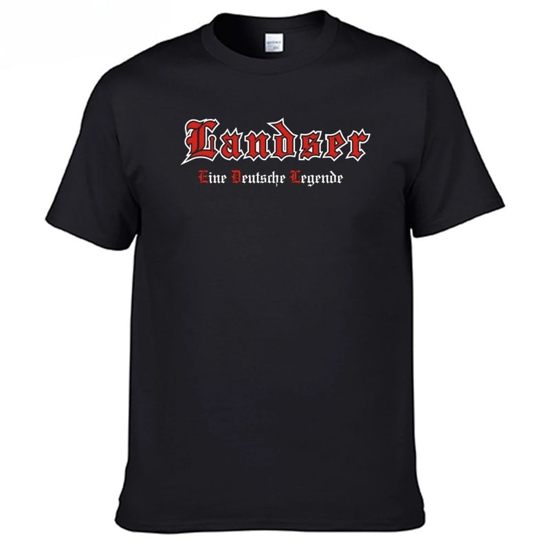Landser Rock Band T-shirt - Pure Cotton Men's Shirt.