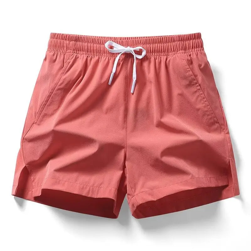 1pcs Summer Men Ice Silk Shorts Quick Drying Running Gym Pants Homme.