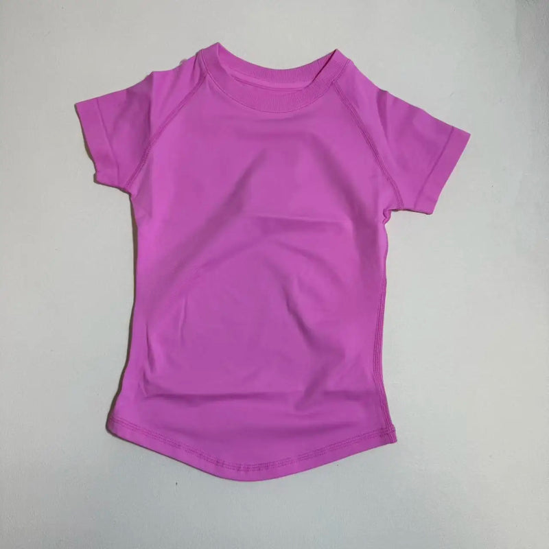 UETEEY Sport Short Sleeve Top Seamless Yoga Leotard Clothing Women.