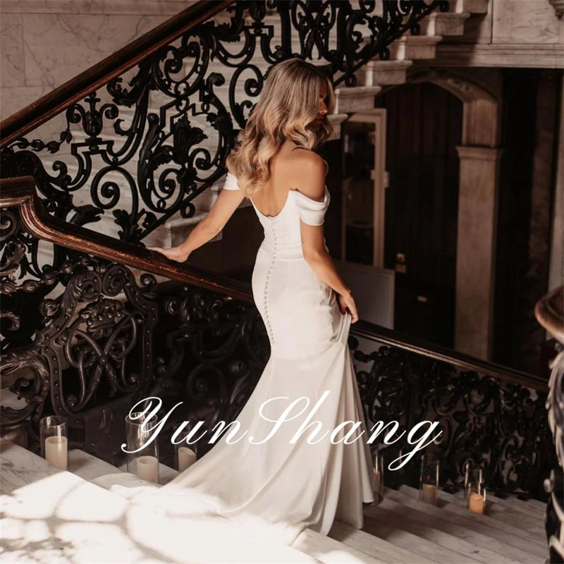 Women’s Yunshang Elegant Mermaid Wedding Dresses.