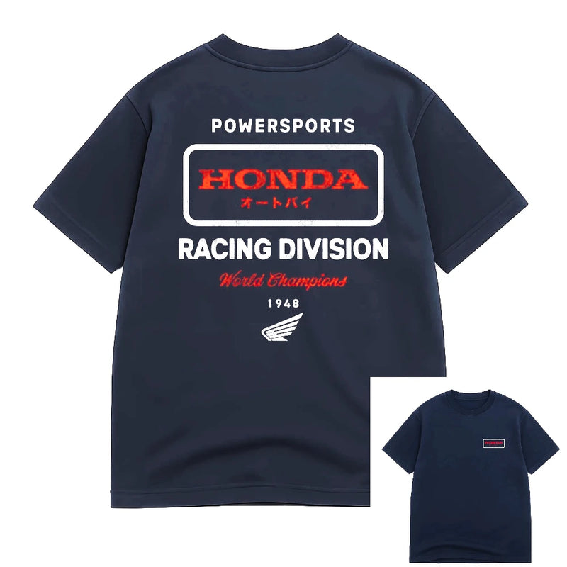 The Racing Man's T-shirt From The Retro Motorcycle Series Features.
