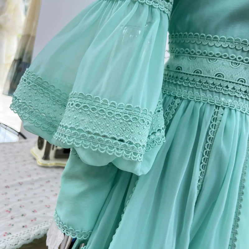 Luxury Organza Prom Evening Dresses Women Summer Autumn.