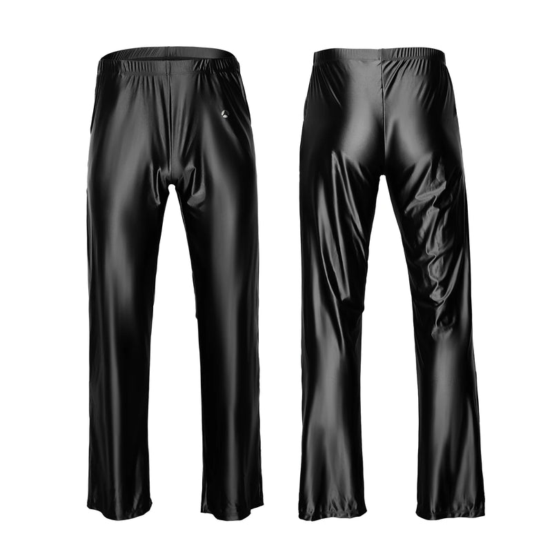 Men's spring and summer new pajamas two-piece.