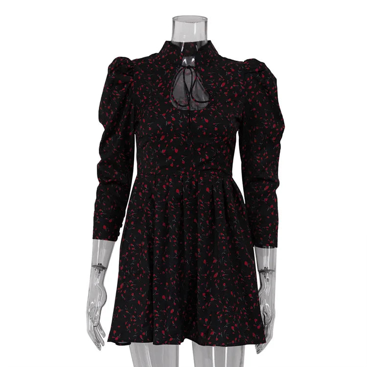 Women’s Tossy Printed Lace-Up Fashion Dress.
