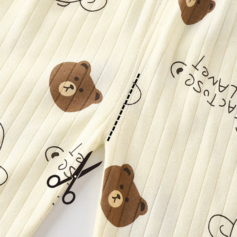 Kids Casual Autumn Long Sleeve Pajamas Set Boys and Girls.
