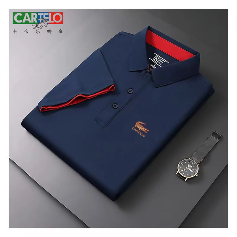 Men's Polo Shirt Summer Casual Short Sleeve Cotton Polo Shirts.