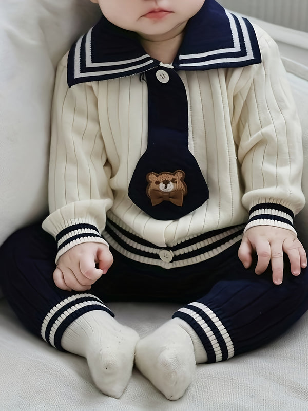 Newborn Autumn And Winter Outfit for Baby Boys.