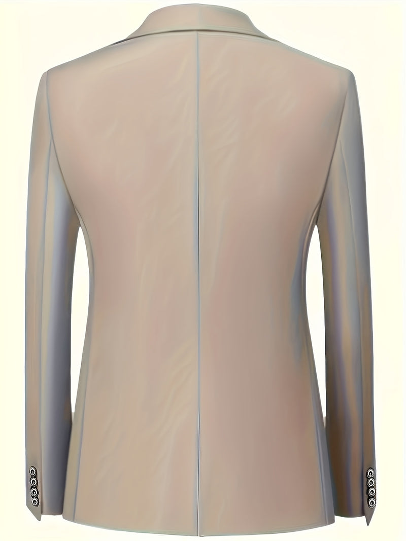 Men's 2pcs Suit, Consisting of a Blazer And Trousers.