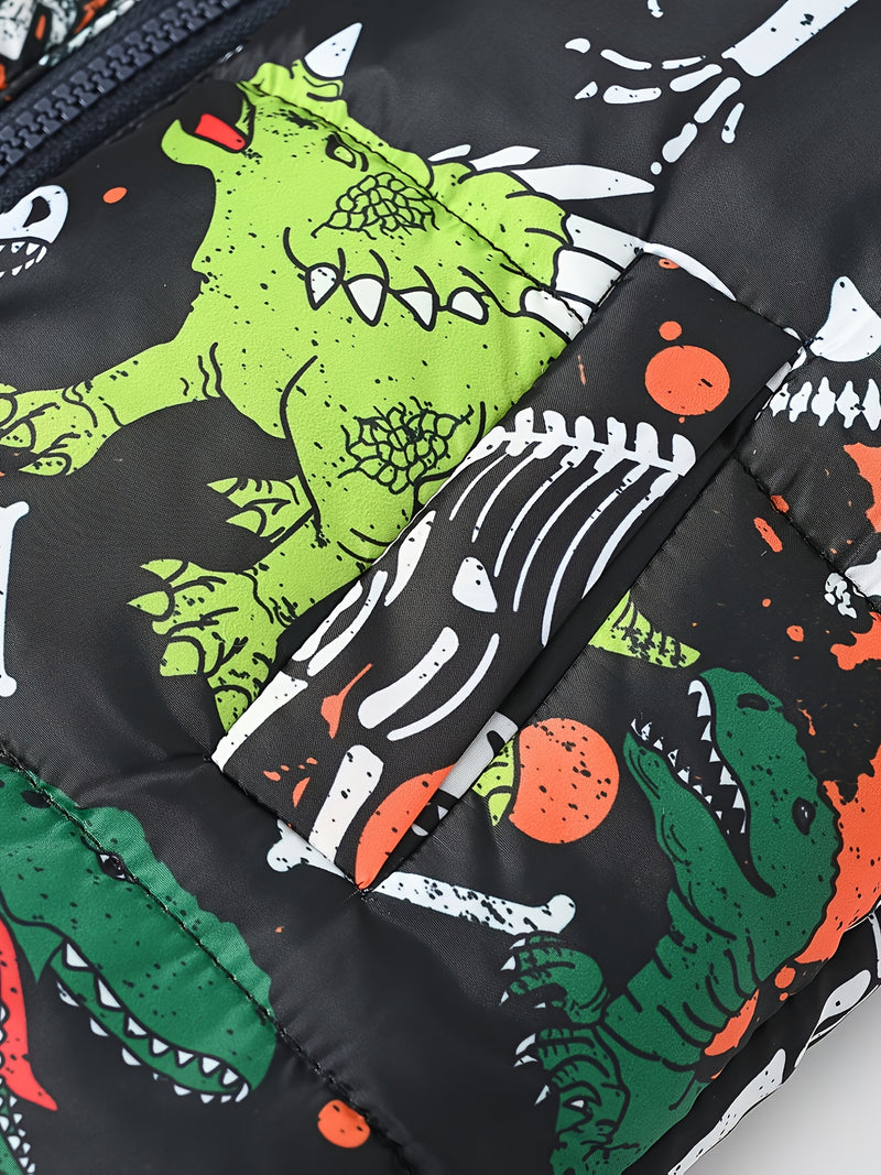 Boys Dinosaur Adventure Hooded Jacket.