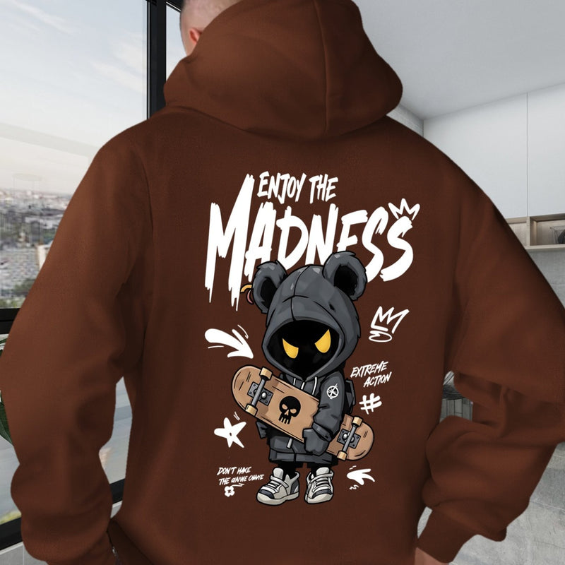 Men's Hooded Sweatshirt.