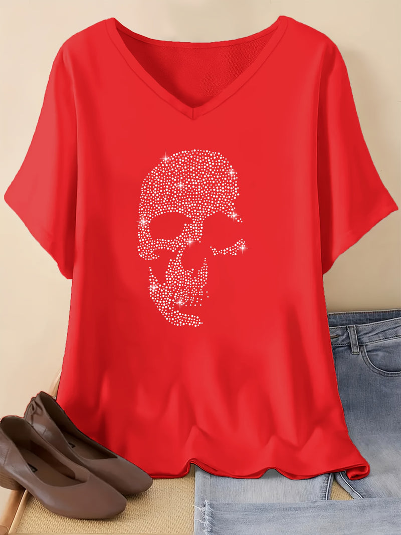 Women’s Plus-Size Stylish Casual T-Shirt.