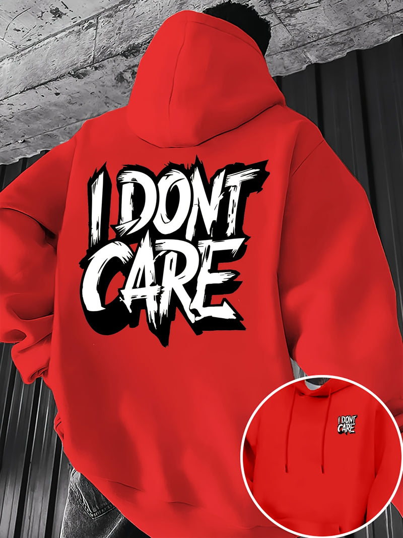 Men's Hooded Sweatshirt.