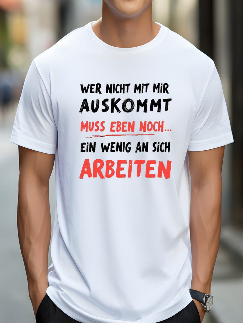 Men’s Sports Casual Style, Summer T-Shirt.