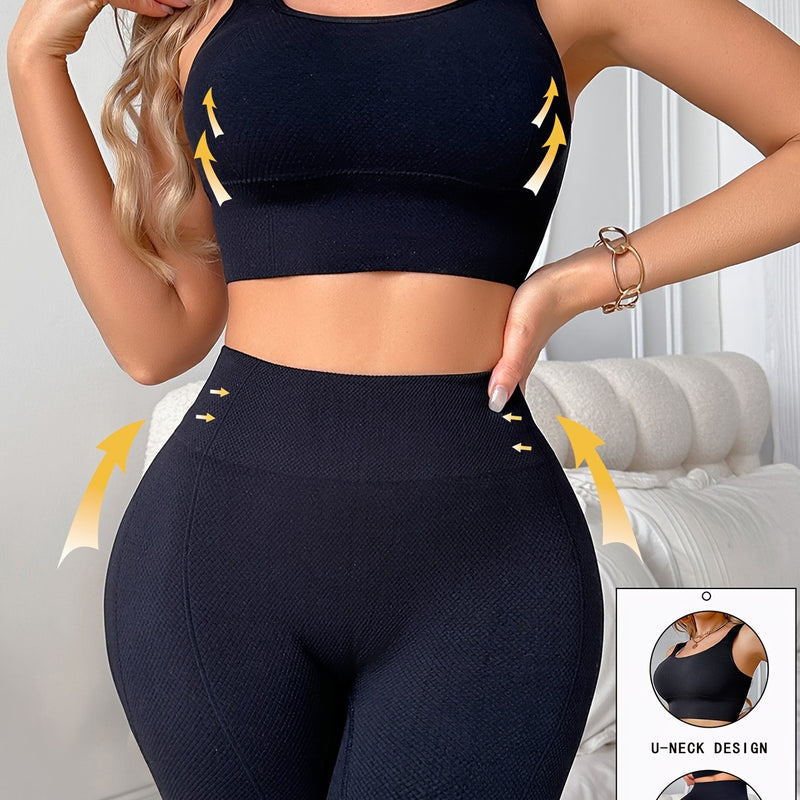 Two-Piece Casual Sports Outfit for Women.