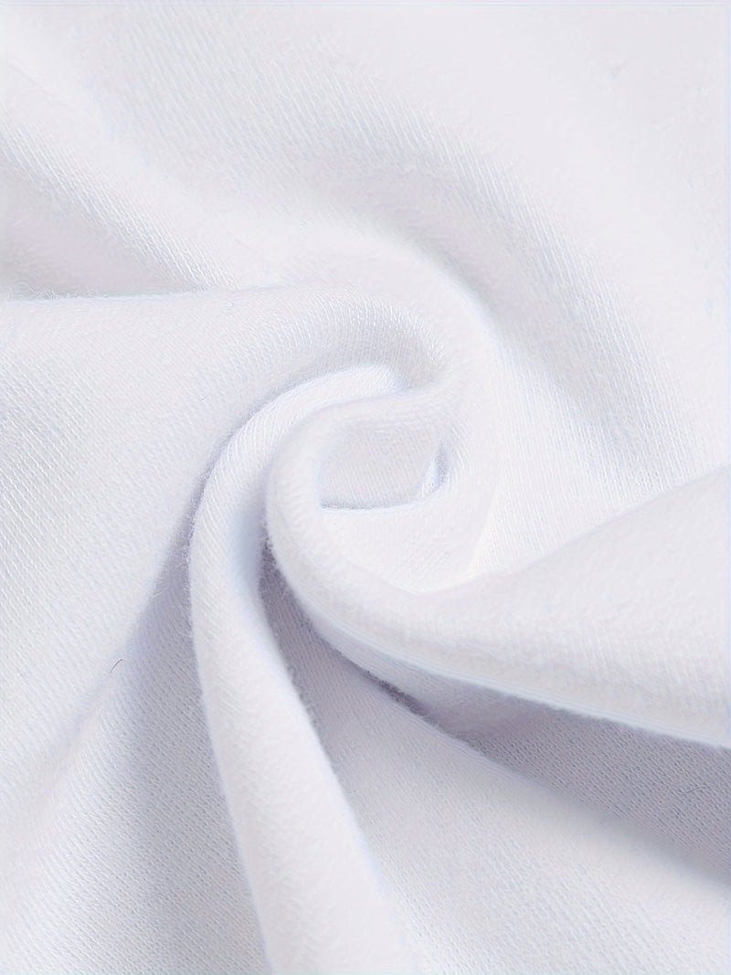 Children's Clothing Fun Letter Print Triangle Bodysuit.