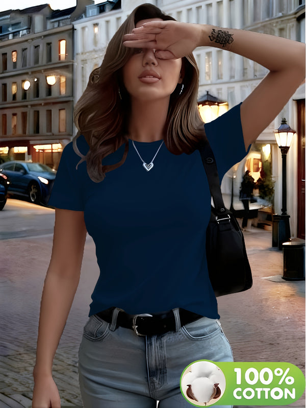 Women's Pure Comfortable T-shirt.