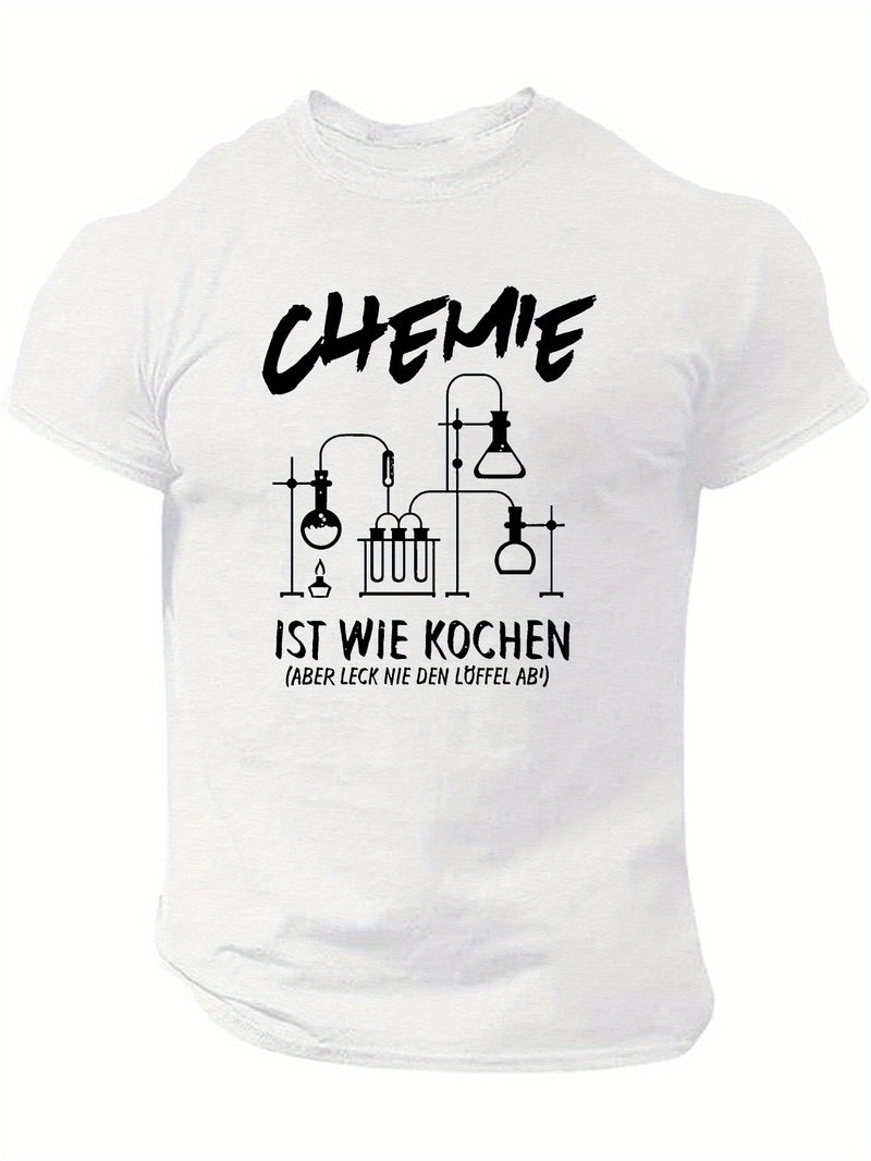Men's Summer Short Sleeve T-Shirt.