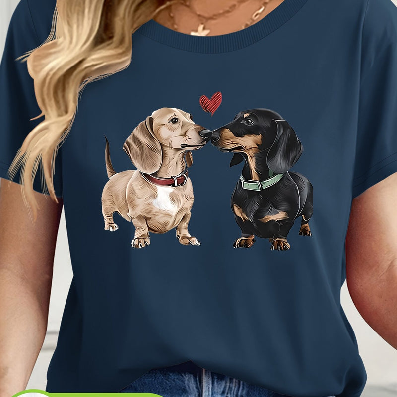 Women’s Casual Short Sleeve T-Shirt.