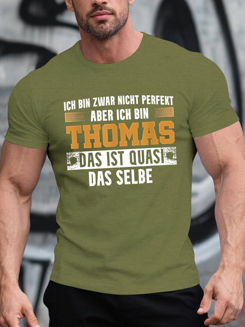 Men’s Summer Short-Sleeve T-Shirt.