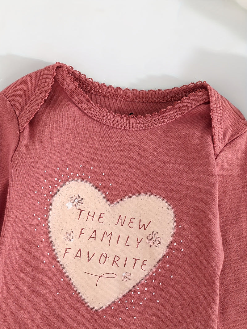 Children's Cartoon Animal Versatile Long-Sleeve Romper 5pcs Set.