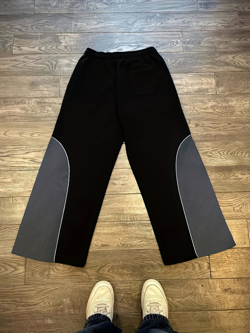 Men's & Women's Y2K Streetwear Oversized Straight-Leg Jeans-Style.