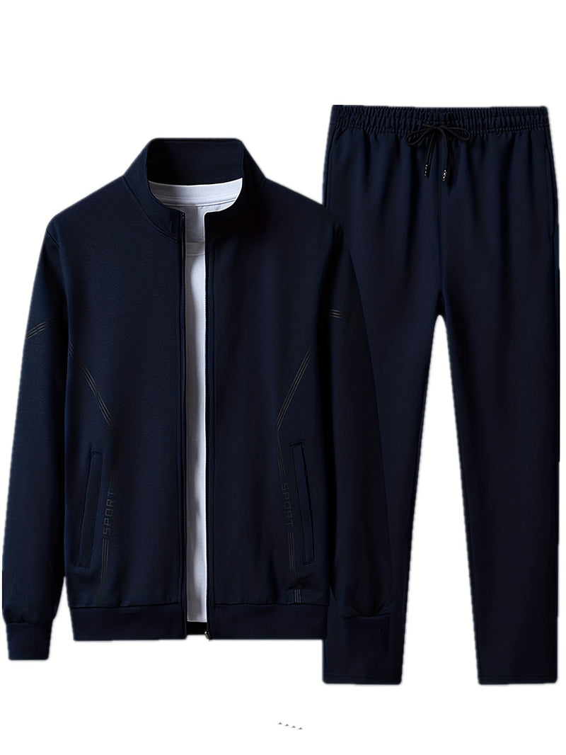 Men's Sportswear Set for Spring And Autumn Casual Outfit.