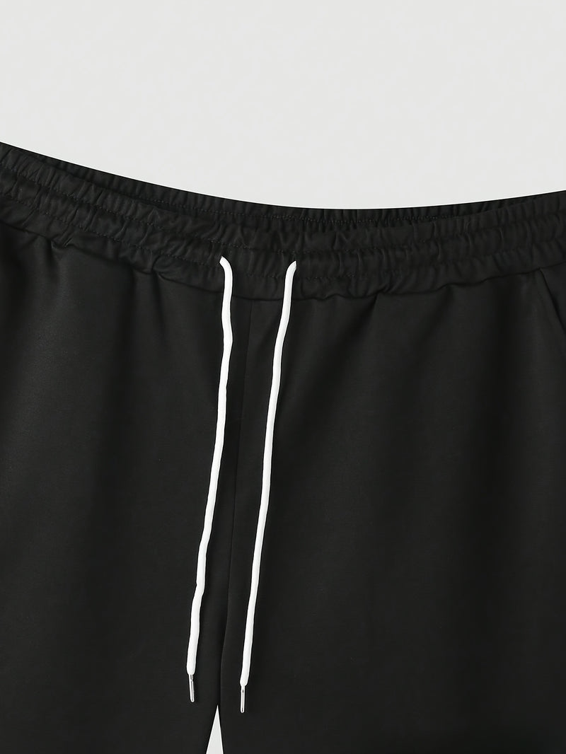 Men's Plus Size Summer Casual Short Sleeve T-Shirt.