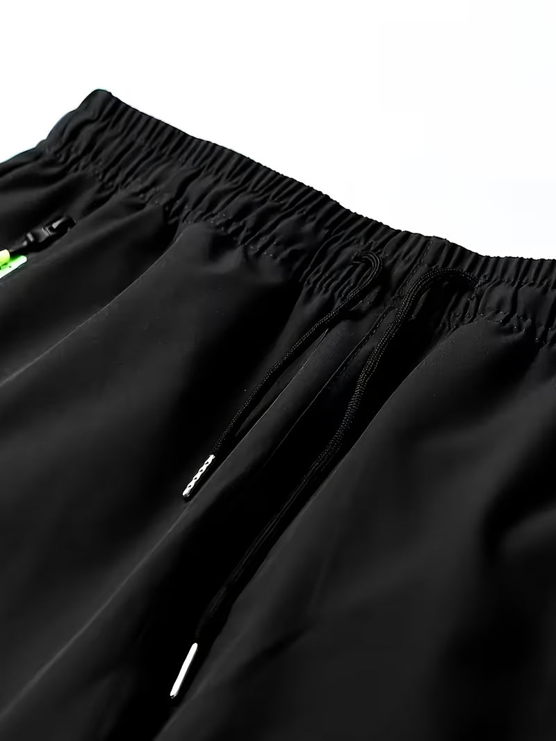 Men's Heavy-Duty Work Pants with Zipper Pockets.