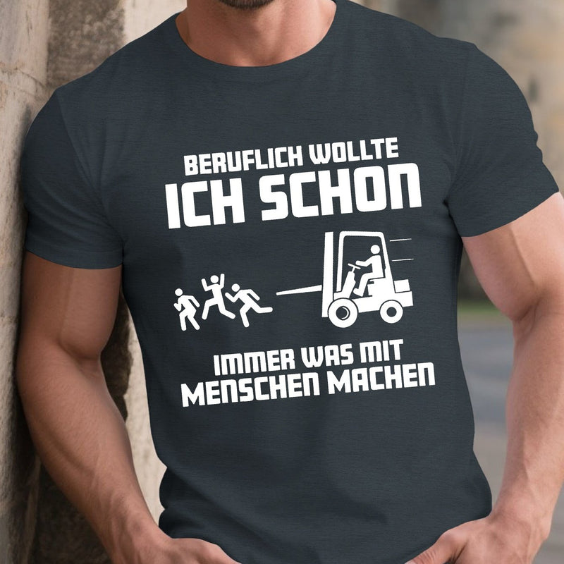 Men’s Humor German Proverbs funny Crinkle Plus Size T-Shirt.