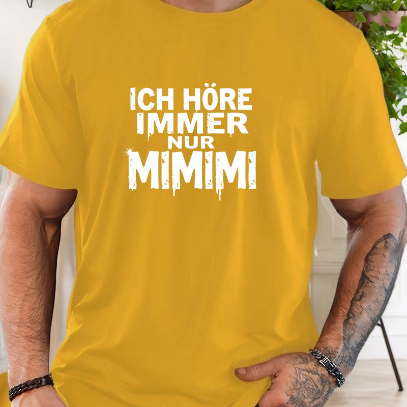Men's Casual Summer T-Shirt.