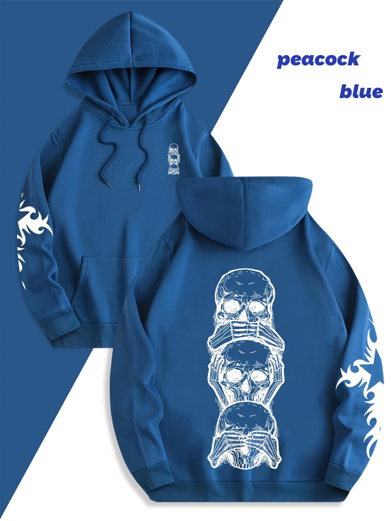 Men's New Trendy "Open-Eye" Print Sweatshirt.